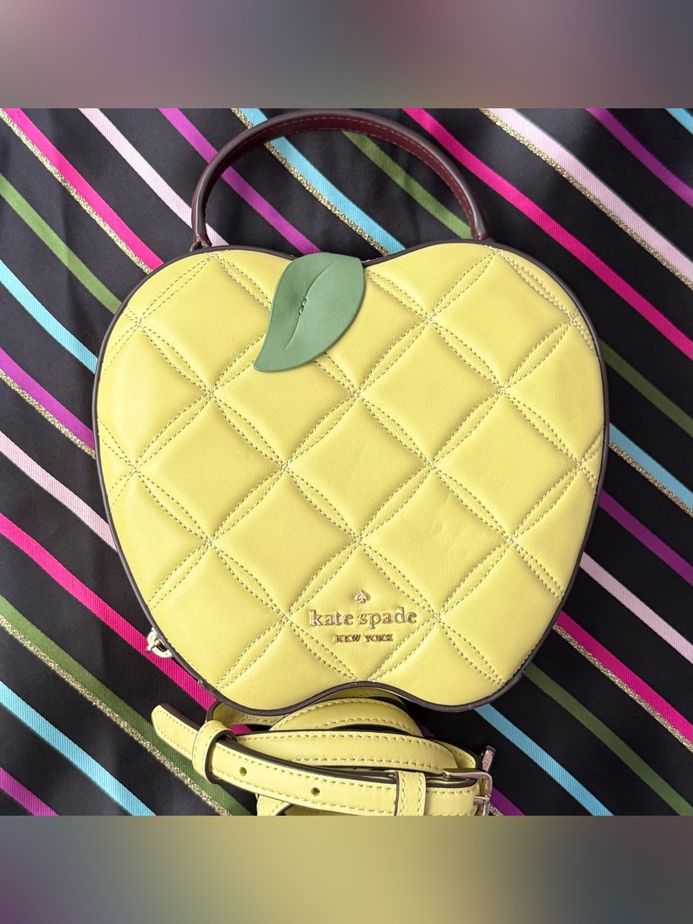 Kate Spade Honeycrisp Apple Crossbody Bag